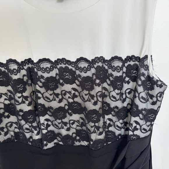 Laura Plus Size Midi Dress for Cocktail Events - Picture 2 of 4